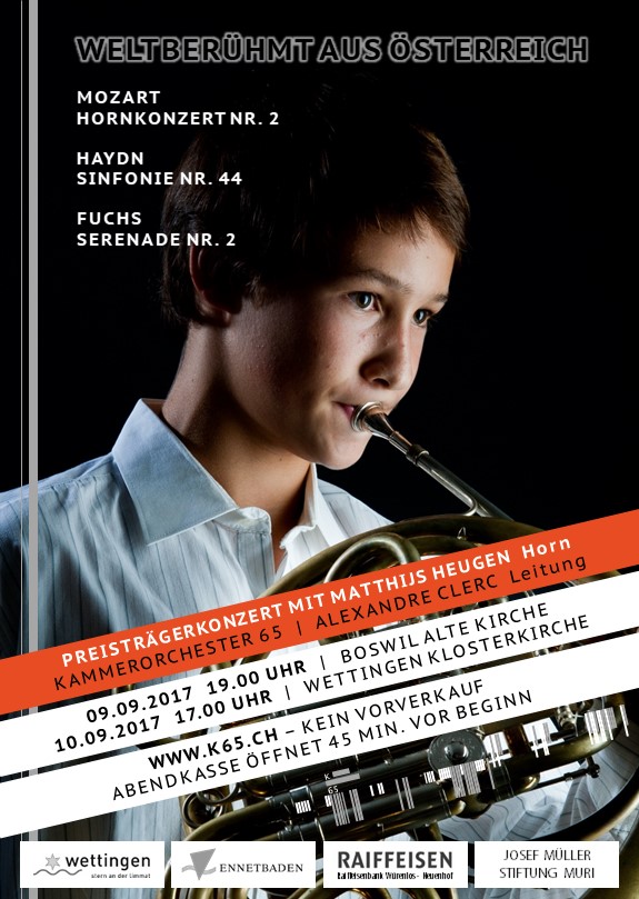 K65 - Das Orchester für musikbegeisterte Amateure in Baden-Wettingen (Aargau/Schweiz) und Umgebung