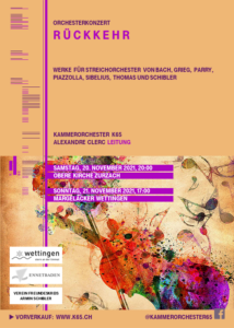 KAMMERORCHESTER K65 Das Orchester für Musikbegeisterte in Baden-Wettingen (Aargau/Schweiz) und Umgebung